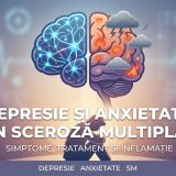 Simptomele depresiei și anxietății în scleroza multiplă.