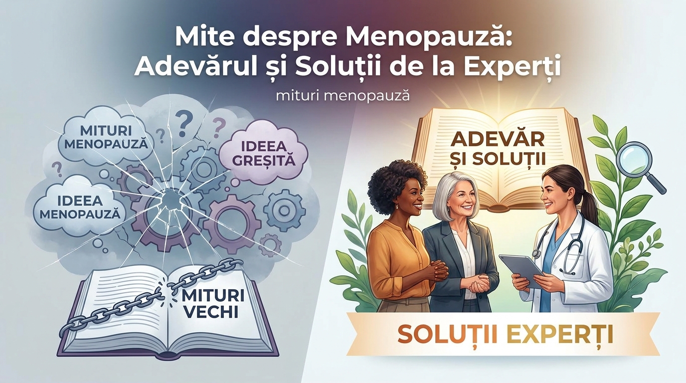 Mite despre menopauză: Adevărul și soluții de la experți.