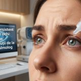 Ochi uscat persistent: cauze, sfaturi și soluții de la medic oftalmolog.