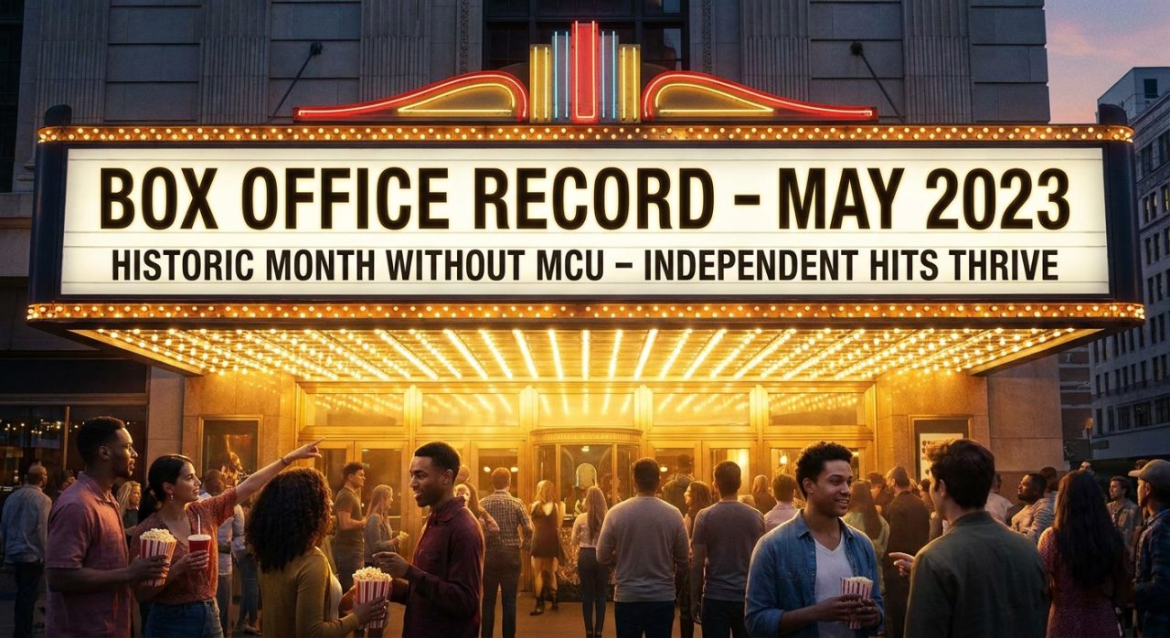 Box office istoric mai 2023 fără filme Marvel ocupă primul loc.