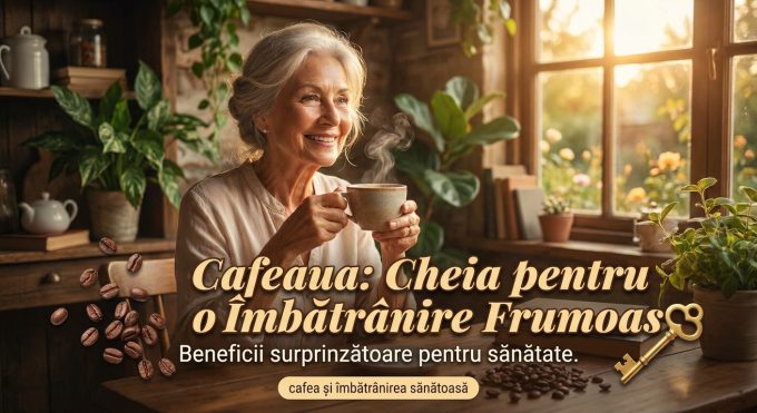 cafea și îmbătrânirea sănătoasă illustration for Cafeaua, cheia pentru o îmbătrânire frumoasă: beneficii surprinzătoare pentr