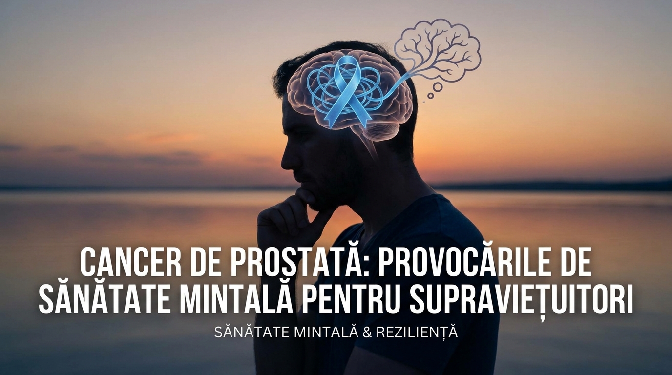 cancer de prostată sănătate mintală illustration for Cancer de Prostată: Provocările de Sănătate Mintală pentru Supraviețuito