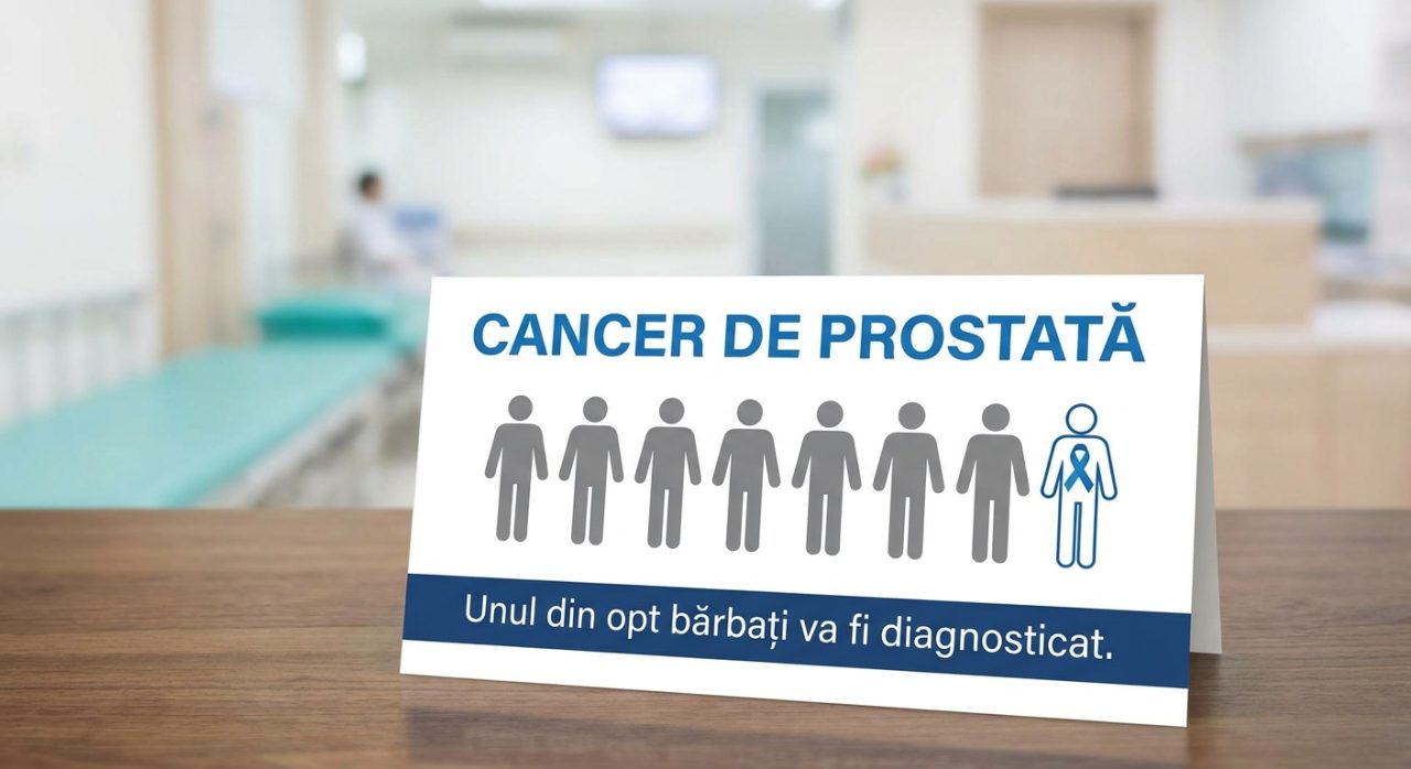 Bărbați suferind de simptome de cancer de prostată, unul din opt va fi diagnosticat.