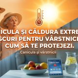 canicula și vârstnicii illustration for Canicula și căldura extremă: Riscuri pentru vârstnici și cum să te protejezi.