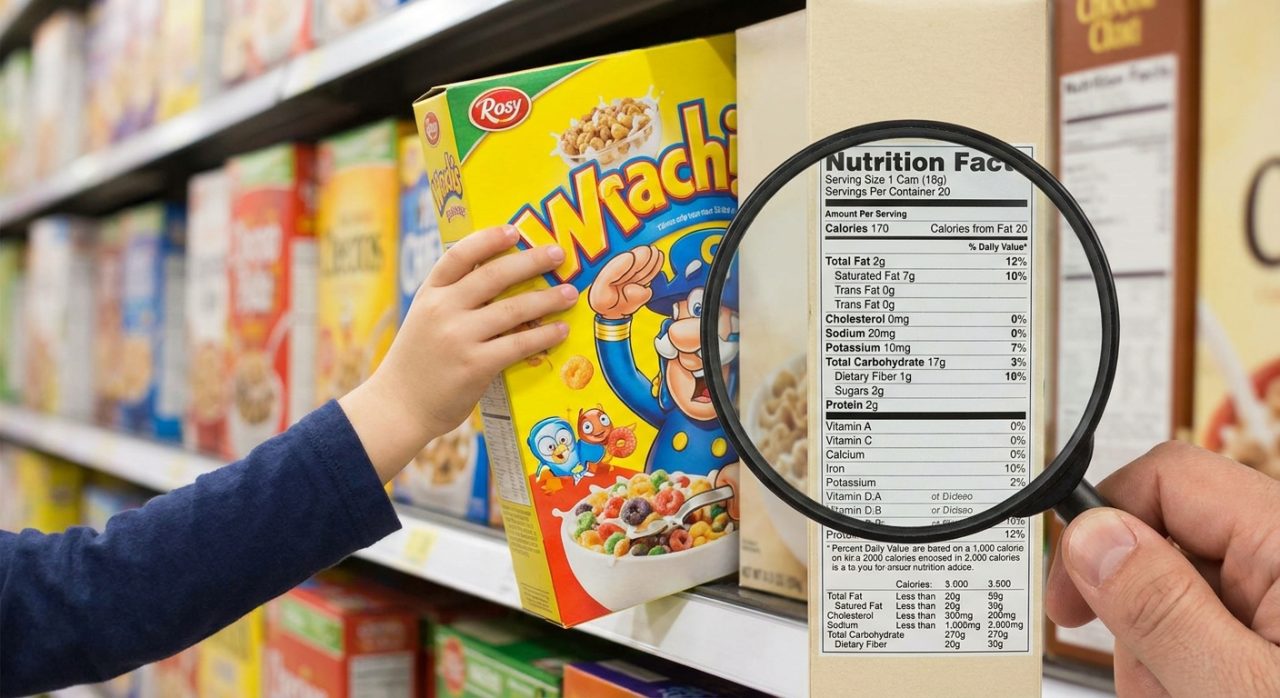 cereale la micul dejun illustration for Cerealele pentru copii nu sunt atât de sănătoase: ce arată un studiu.