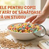 cereale la micul dejun illustration for Cerealele pentru copii nu sunt atât de sănătoase: ce arată un studiu.