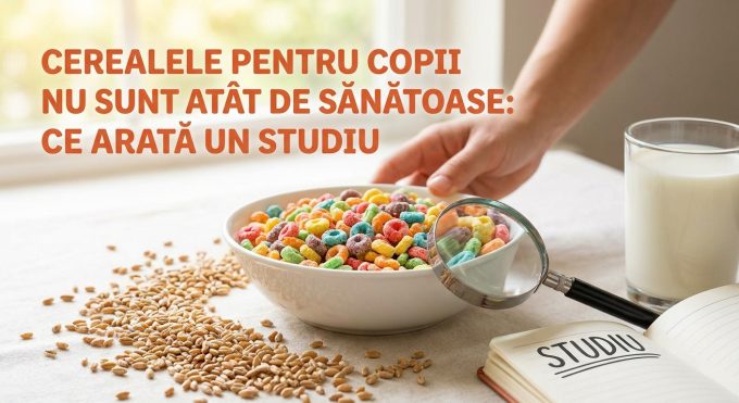 cereale la micul dejun illustration for Cerealele pentru copii nu sunt atât de sănătoase: ce arată un studiu.