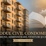 Codul Civil Condominii: părți comune, administrare și finanțe.