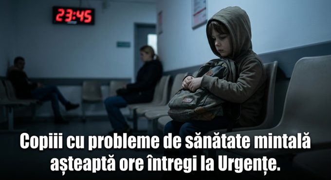 probleme sănătate mintală copii illustration for Copiii cu probleme de sănătate mintală așteaptă ore întregi la Urge