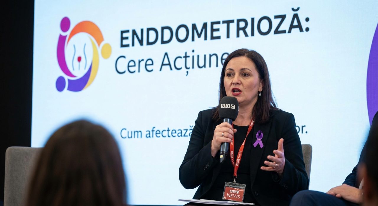 Prezentatoare BBC vorbește despre impactul endometriozei asupra vieții femeilor.