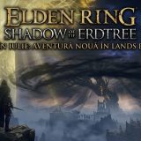 Elden Ring: Shadow of the Erdtree art, with a knight and a spectral figure.