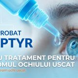 tratament sindrom ochi uscat illustration for FDA Aprobă Picăturile Tryptyr: Un Nou Tratament pentru Sindromul Ochiului Uscat
