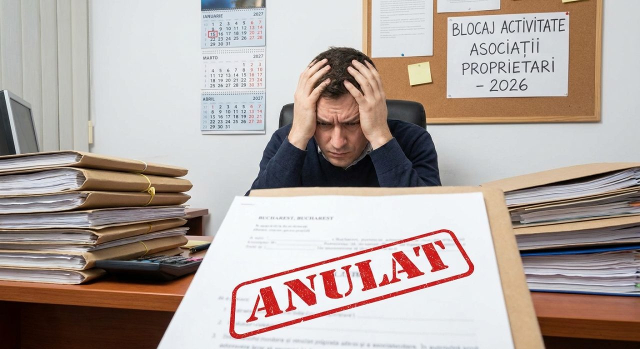 Activitarea asociațiilor de proprietari blocată după 2026 din cauza hotărârilor anulate.