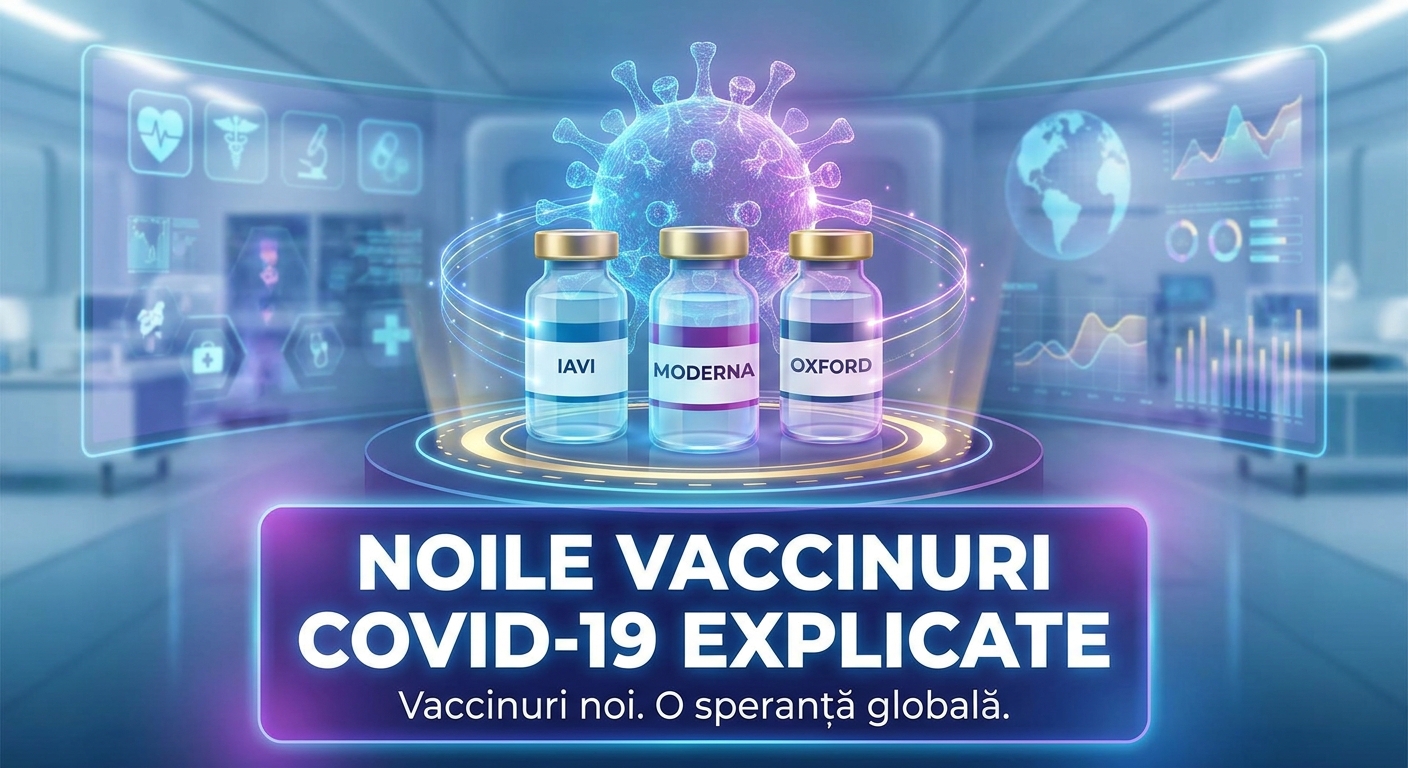 IAVI, Moderna, Oxford explică noile vaccinuri COVID-19.