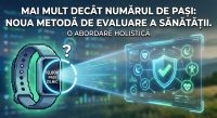 număr pași zilnic illustration for Mai mult decât numărul de pași: noua metodă de evaluare a sănătății.