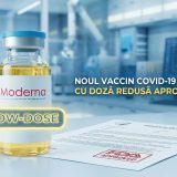 Illustration of Noul vaccin COVID-19 Moderna cu doză redusă a fost aprobat de FDA.