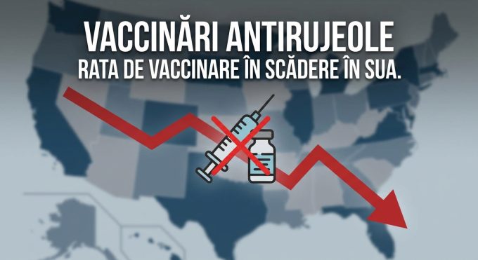 vaccinări antirujeolice illustration for Rata de vaccinare împotriva rujeolei este în scădere în SUA.