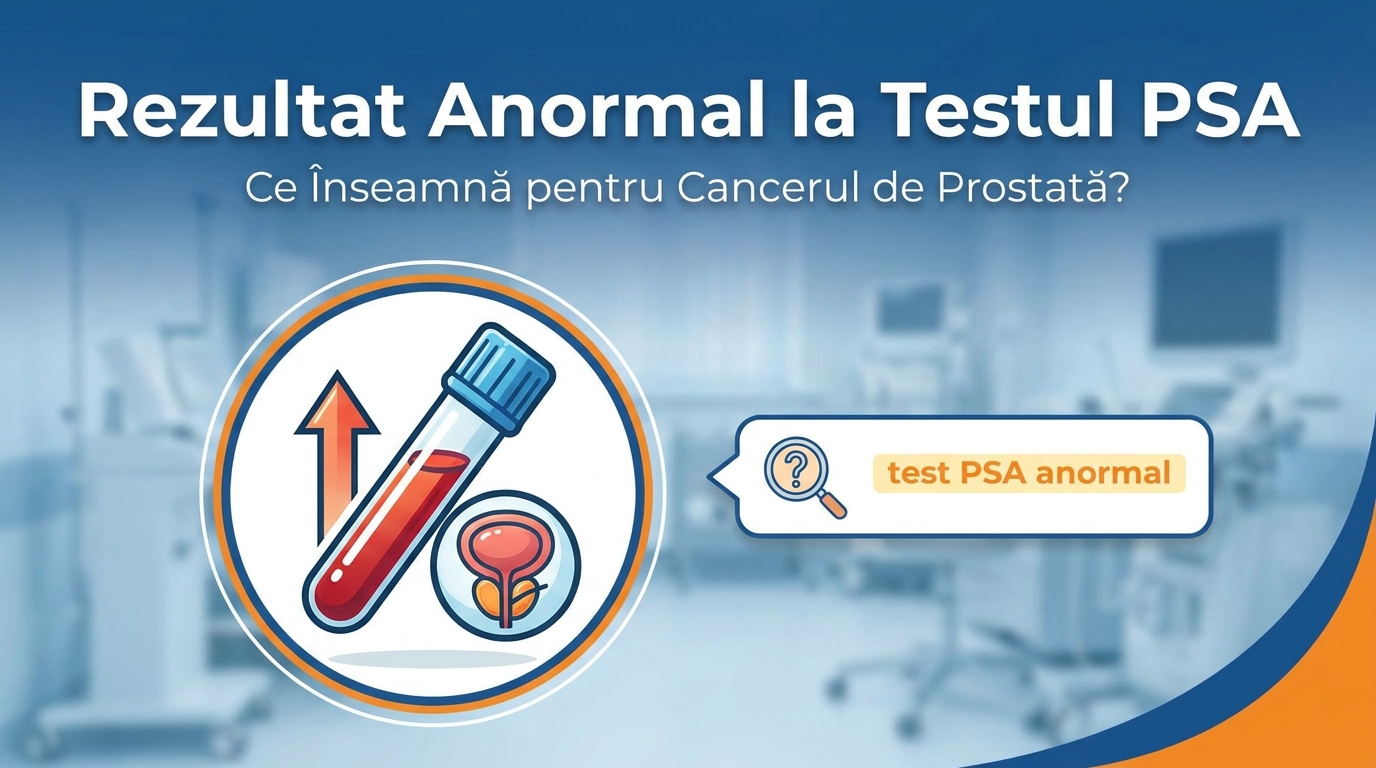 test PSA anormal illustration for Rezultat Anormal la Testul PSA: Ce Înseamnă pentru Cancerul de Prostată?