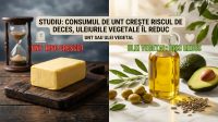unt sau ulei vegetal illustration for Studiu: Consumul de unt crește riscul de deces, uleiurile vegetale îl reduc.