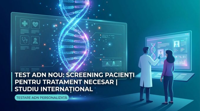 Test ADN personalizat ajută la alegerea terapiei pentru pacienții cu cancer.