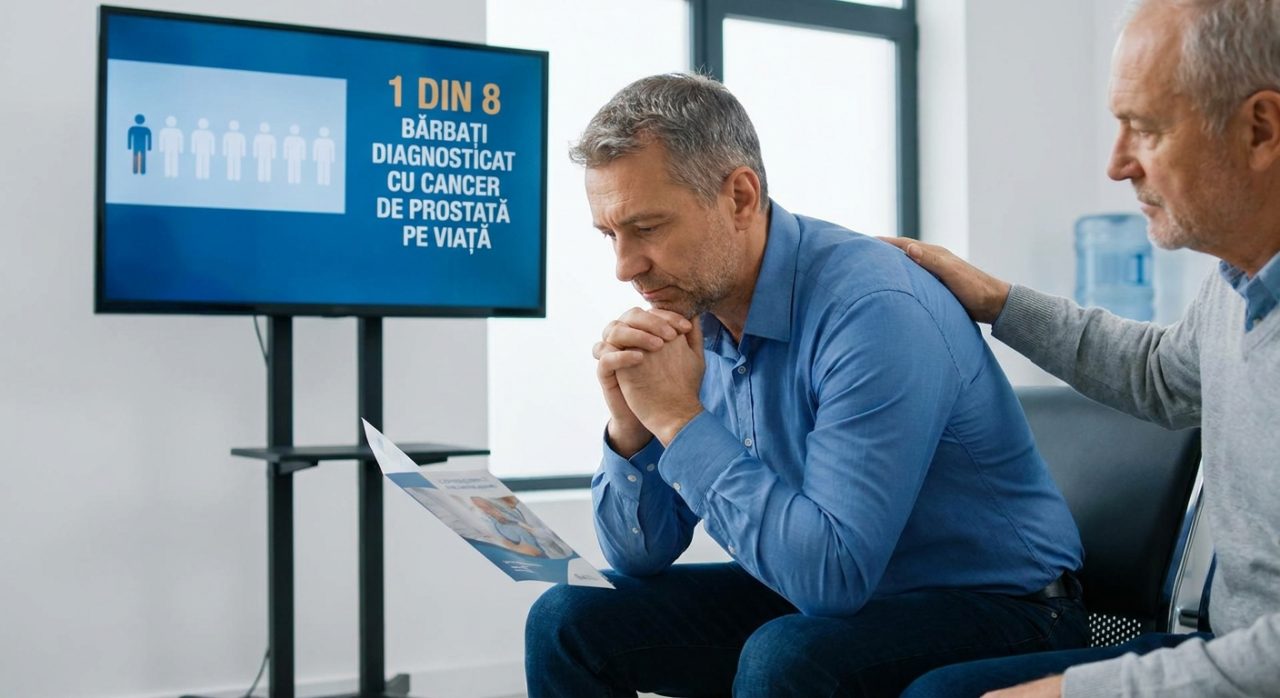Bărbat cu cancer de prostată. Află simptomele.