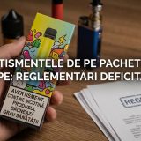 avertismente pachete țigări electronice illustration for Avertismentele de pe pachetele de vape descurajează consumul, dar re