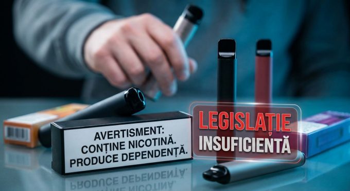 avertismente pachete vape illustration for Avertismentele de pe vape-uri pot reduce consumul, dar legislația actuală e insufi