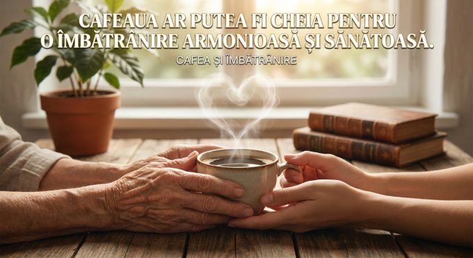 cafea și îmbătrânire illustration for Cafeaua ar putea fi cheia pentru o îmbătrânire armonioasă și sănătoasă.
