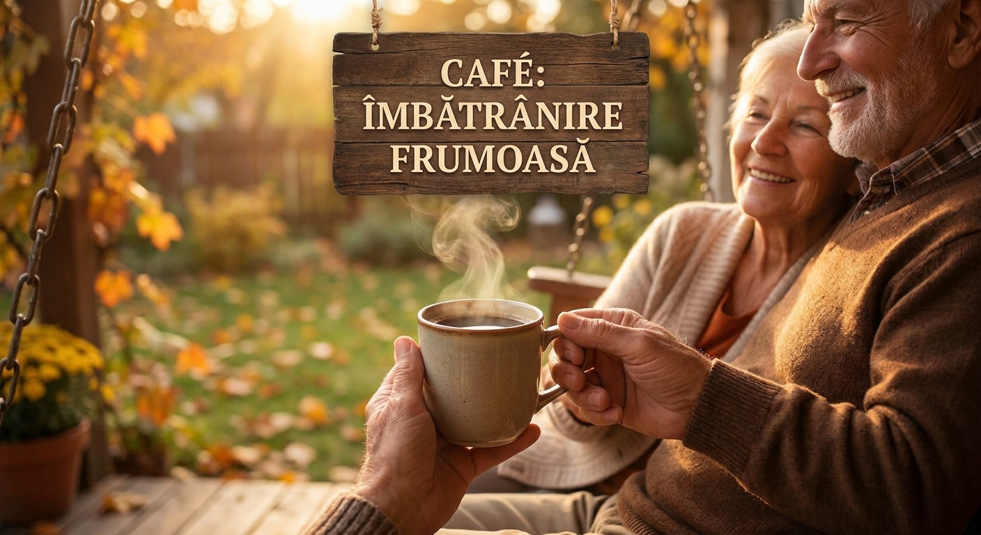 Illustration of Cafeaua, cheia pentru o îmbătrânire frumoasă: Ce beneficii are pentru sănătate.