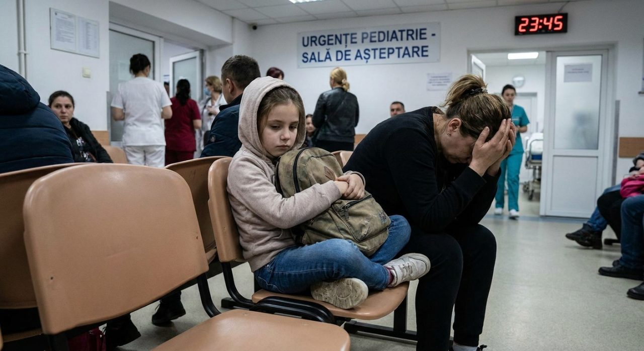 îngrijire sănătate mintală copii illustration for Copiii cu probleme mintale așteaptă ore întregi la Urgențe pentru îngrijiri