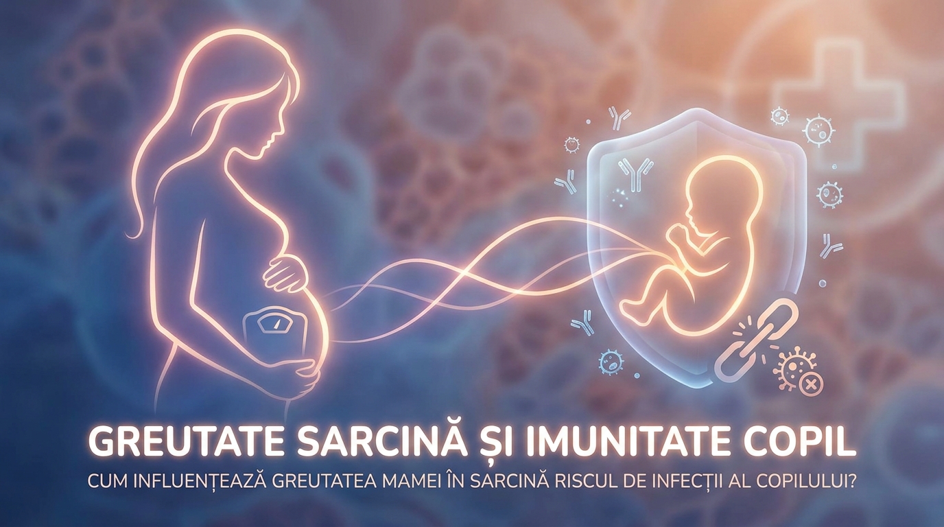 greutate sarcină și imunitate copil illustration for Cum influențează greutatea mamei în sarcină riscul de infecții al copilu