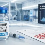 lower-dose COVID-19 vaccine illustration for Noul vaccin anti-COVID-19 Moderna cu doză redusă a fost aprobat de FDA.