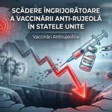 vaccinări antirujeolice illustration for Scădere îngrijorătoare a vaccinării anti-rujeolă în Statele Unite.