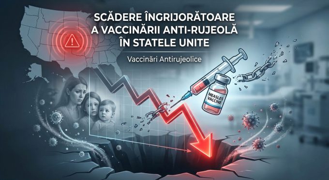 vaccinări antirujeolice illustration for Scădere îngrijorătoare a vaccinării anti-rujeolă în Statele Unite.