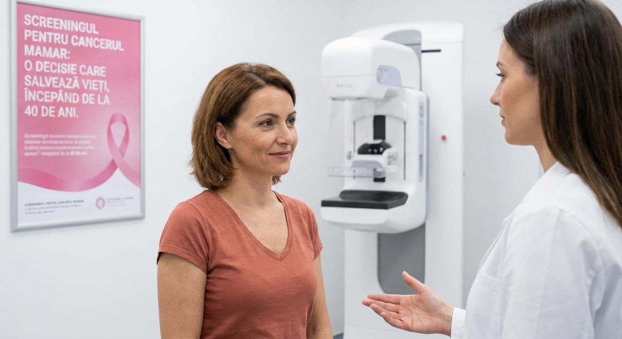 screening cancer de sân illustration for Screeningul pentru cancerul mamar la 40 de ani poate salva vieți.