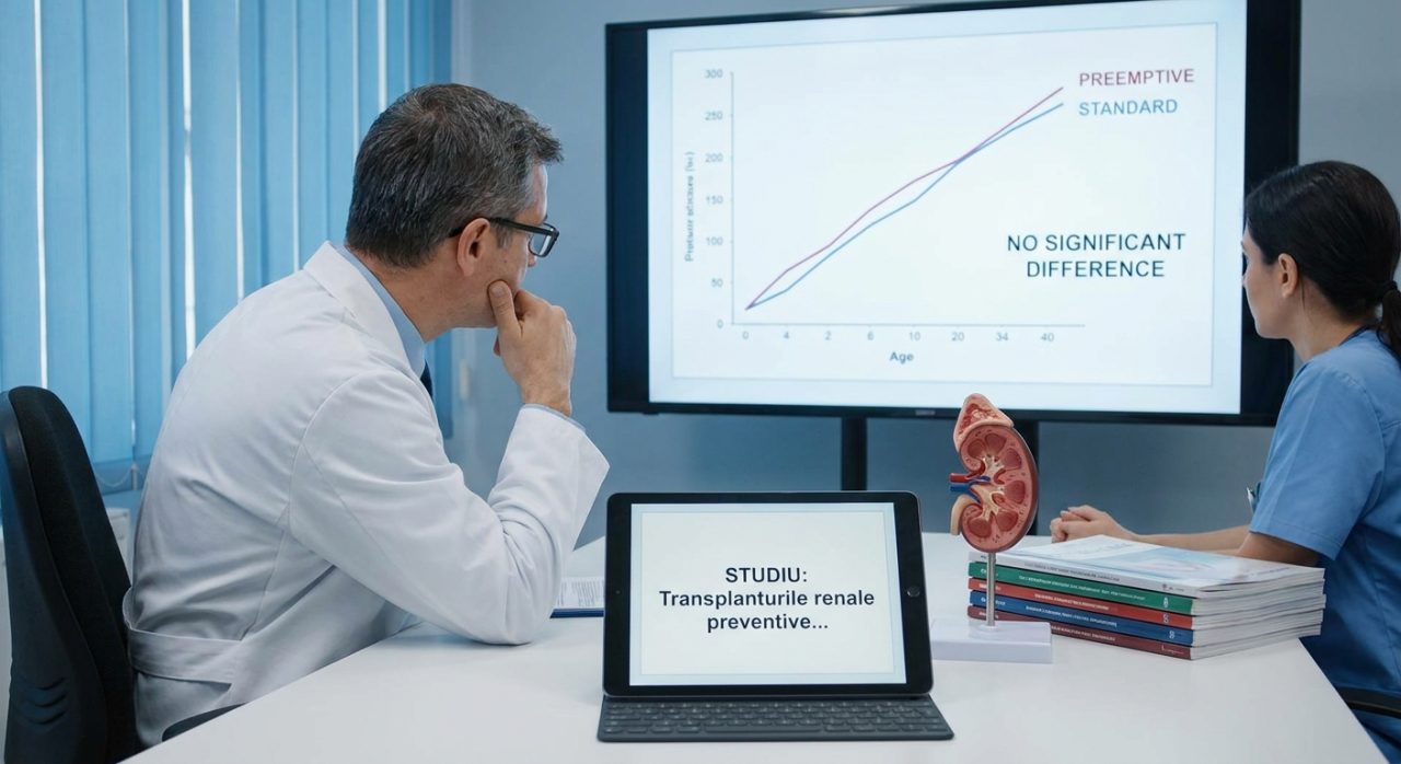 transplant renal preemptiv illustration for Transplanturile renale preventive nu aduc beneficii suplimentare, arată un studiu