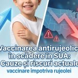 vaccinare împotriva rujeolei illustration for Vaccinarea antirujeolică în scădere în SUA: Cauze și riscuri actuale.